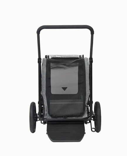 AirBuggy Carriage Set Earth Grey – Comfortabel reizen met jouw huisdier - SpirePets