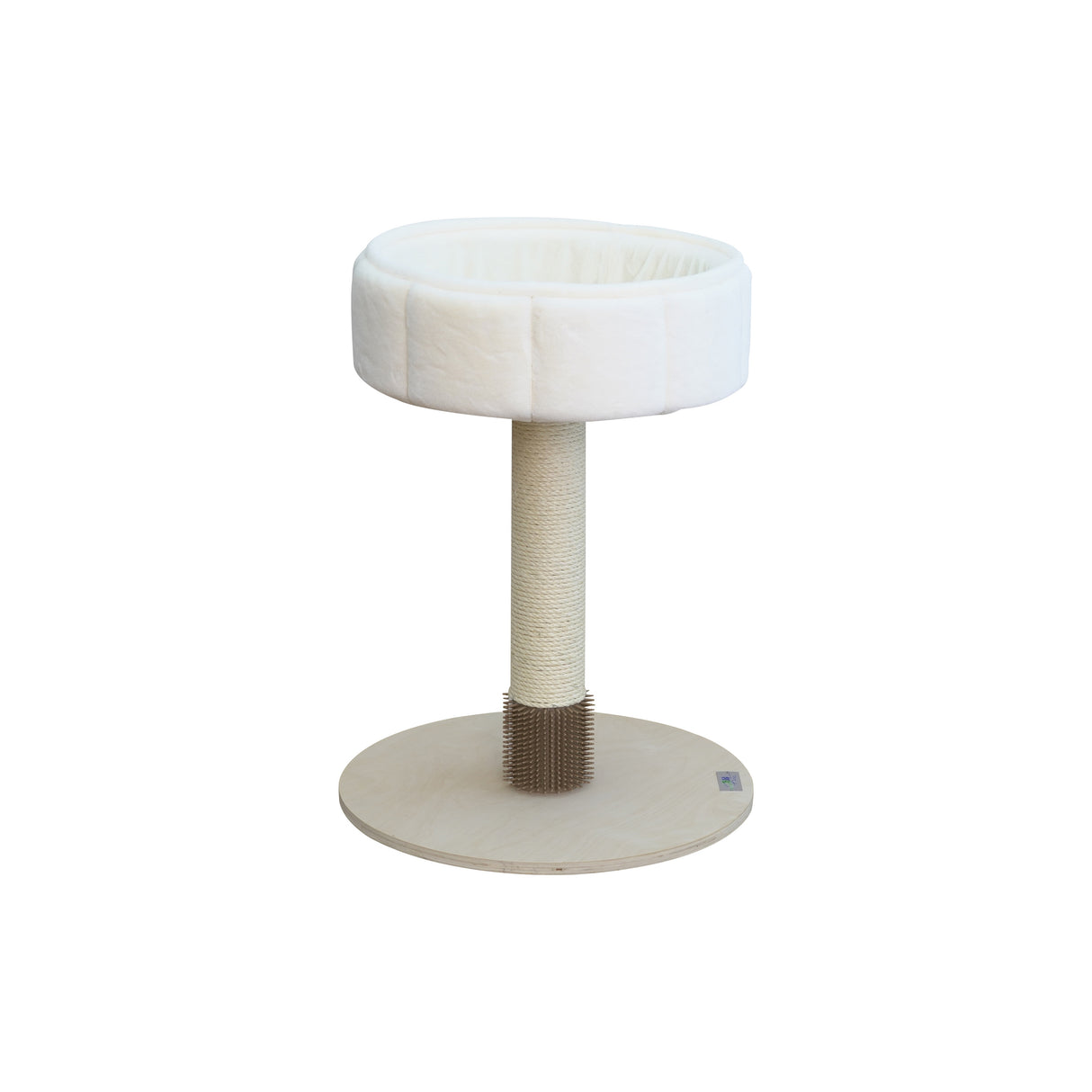 Compacte krabpaal met mand - kattenmeubel - SpirePets