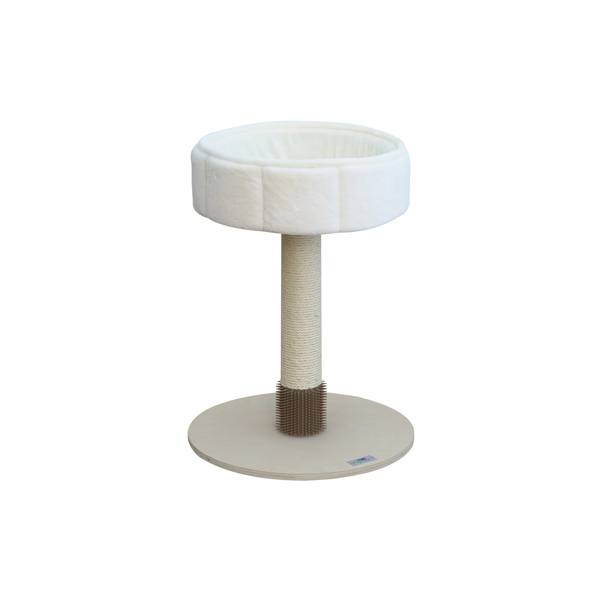 Compacte krabpaal met mand - kattenmeubel - SpirePets