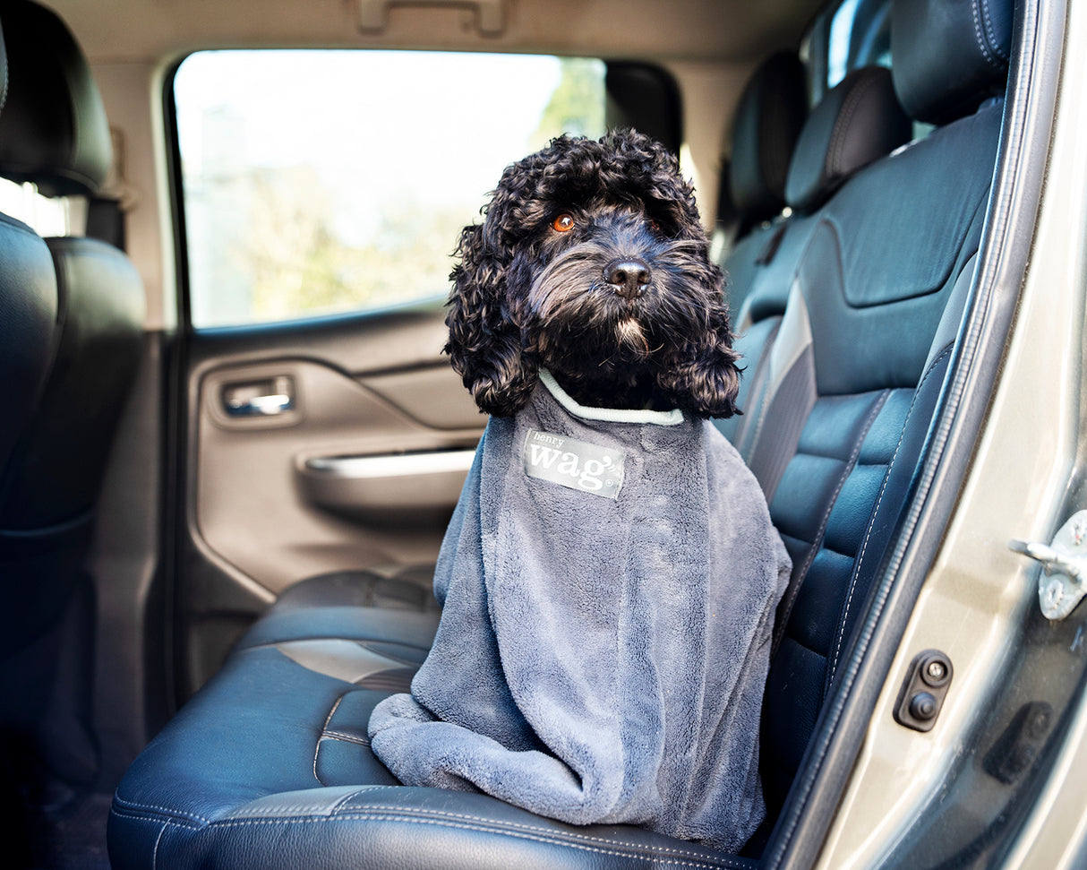 Henry Wag honden droogzak - microvezel - Maat M - SpirePets