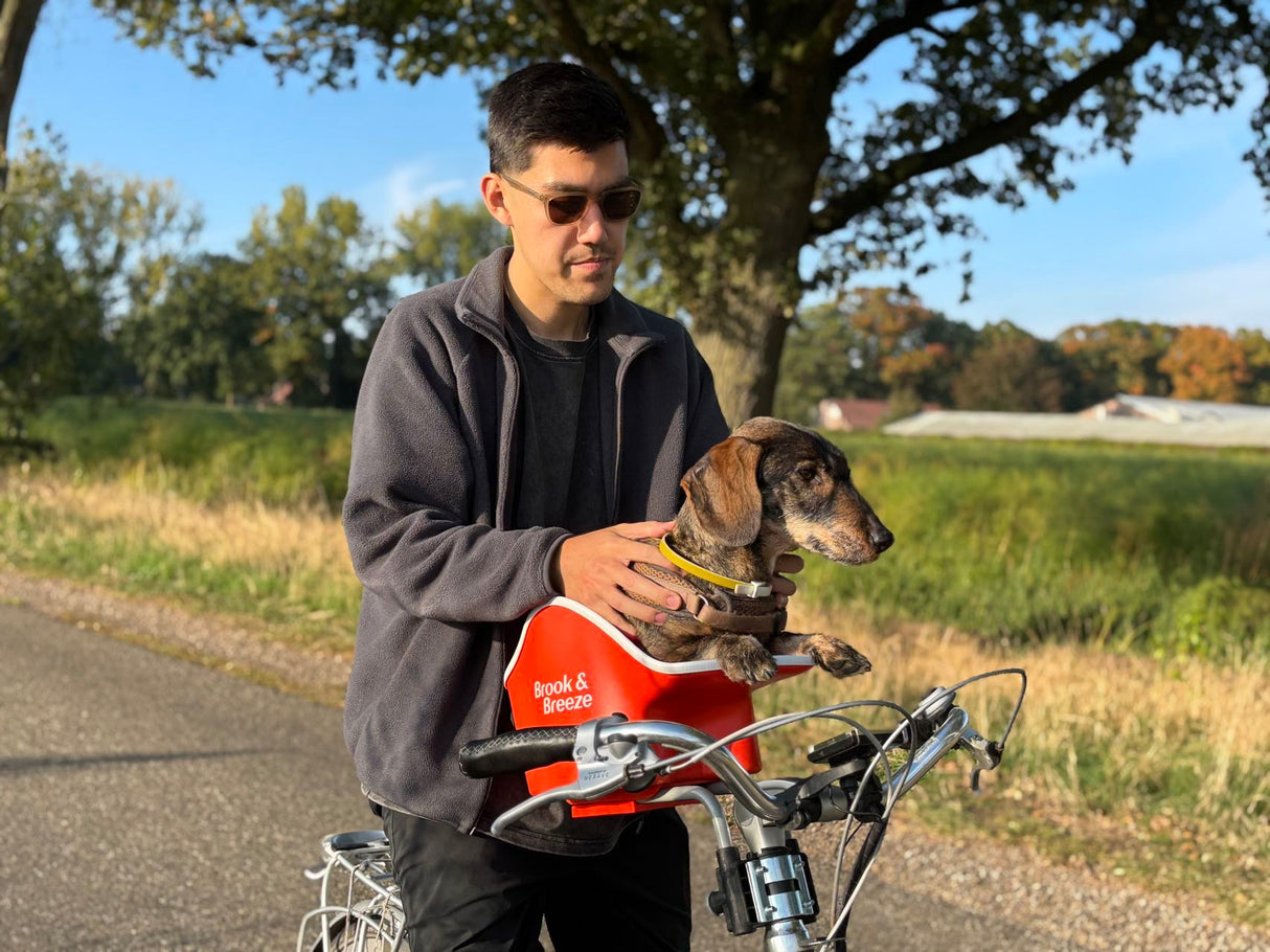 Brook & Breeze Canine Copilot - Fietsstoel voor hond of kat - SpirePets