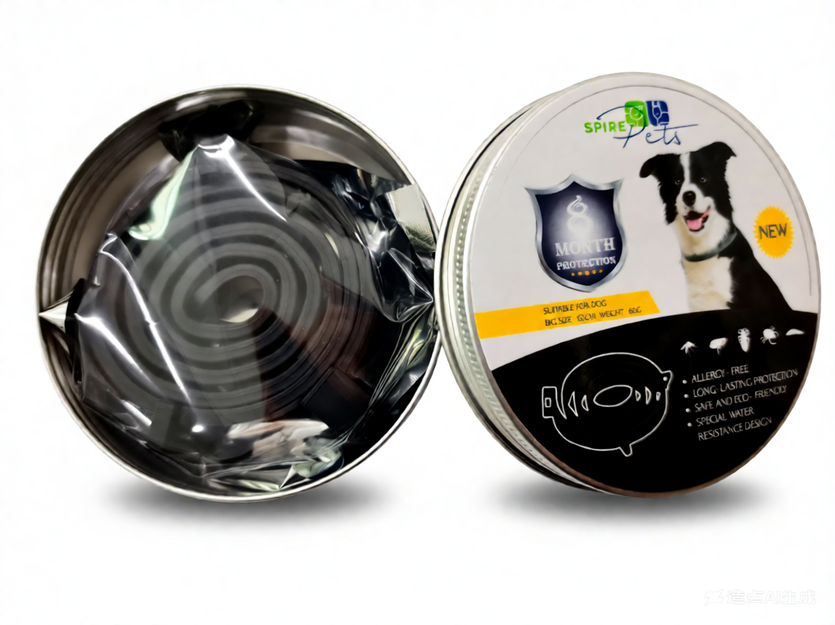 Vlooien- en tekenband voor Honden - 8 maanden bescherming SpirePets