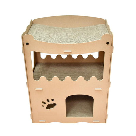Kattenhuis - duurzaam speelhuis voor katten - SpirePets