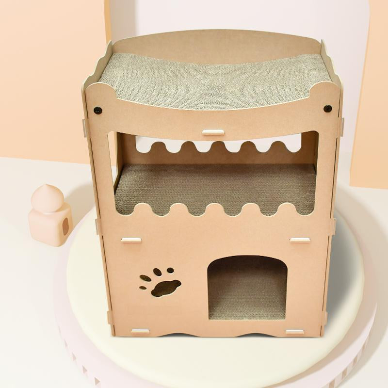 Kattenhuis - duurzaam speelhuis voor katten - SpirePets