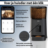 Voerautomaat met Camera en Audio Inclusief SD-Kaart - Automatische Voerbak - Zwart - SpirePets