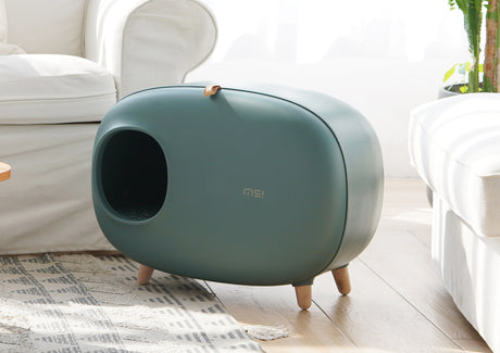 MakeSure kattenbak met lade - Groen - Design Prijs Winnaar! - SpirePets