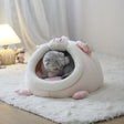 Kattenmand met Kussen – Warme Halfgesloten Kattenmand - SpirePets