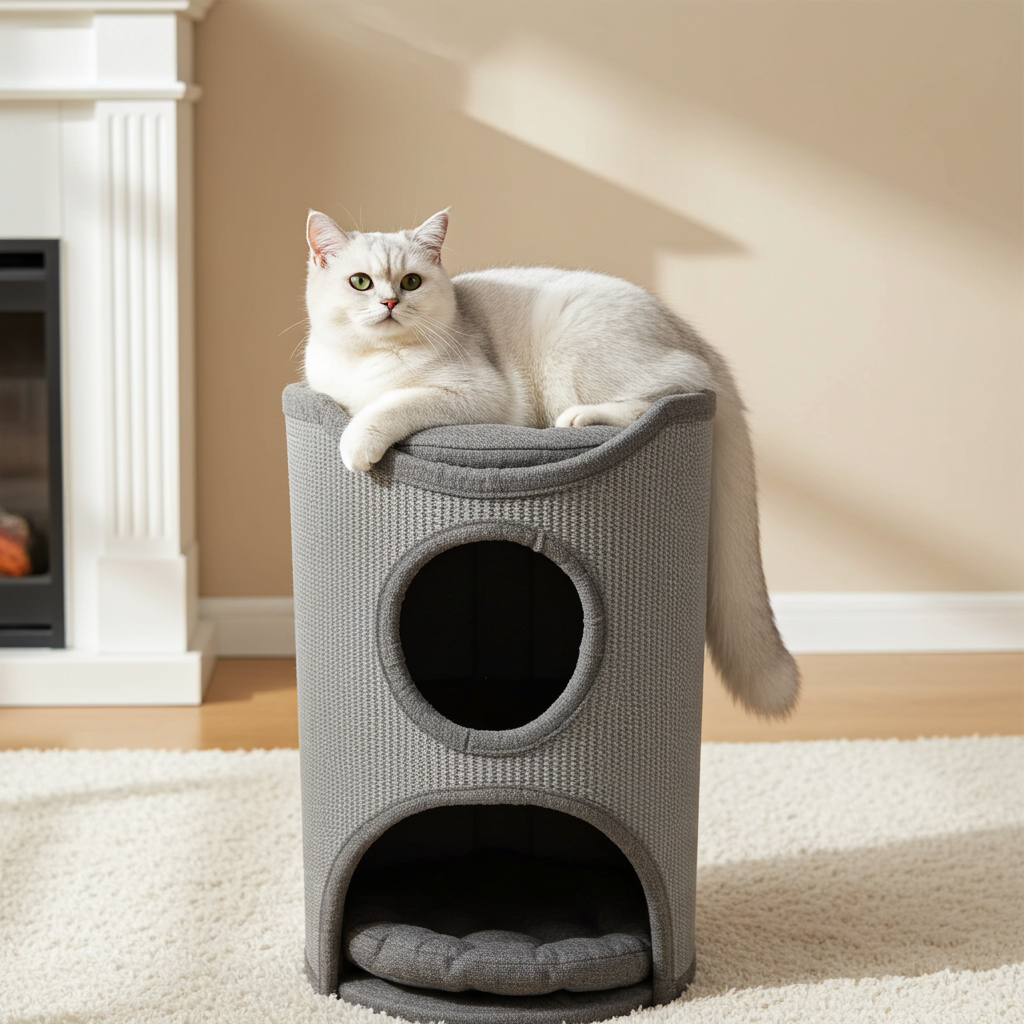 NOVA krabton met kattenmand - SpirePets