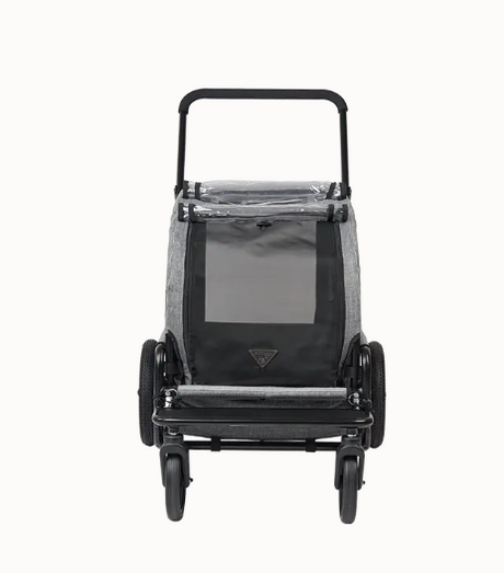 AirBuggy Carriage Set Earth Grey – Comfortabel reizen met jouw huisdier - SpirePets