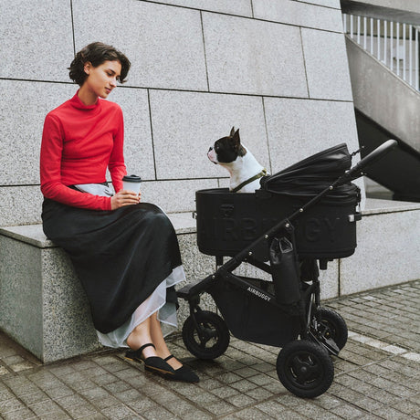 AirBuggy DOME 3 Large – Salmon Berry - Luxury stroller