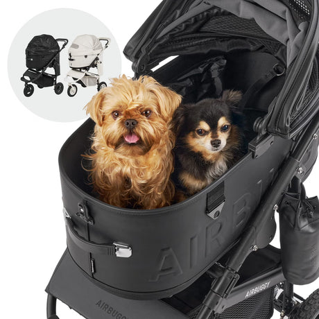AirBuggy DOME 3 Large – Salmon Berry - Luxury stroller