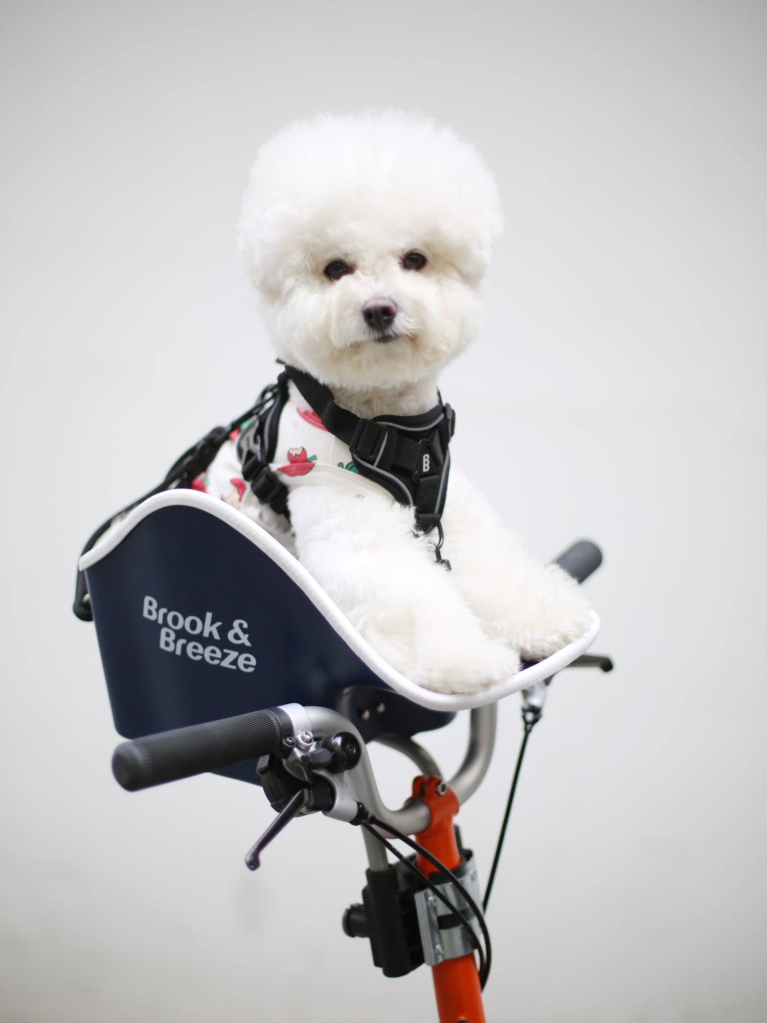 Brook & Breeze Canine Copilot Blue Honden fietszitje - SpirePets