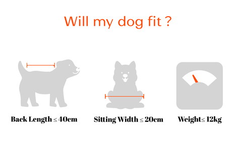 Brook & Breeze Canine Copilot - fietsstoeltje voor hond of kat - SpirePets