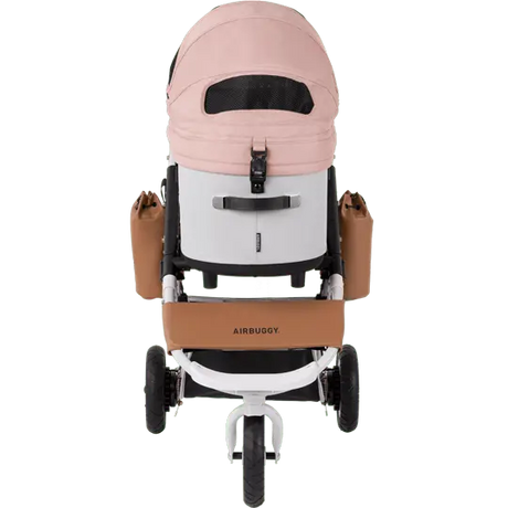 AirBuggy DOME 3 Large – Salmon Berry Luxe wandelwagen - SpirePets