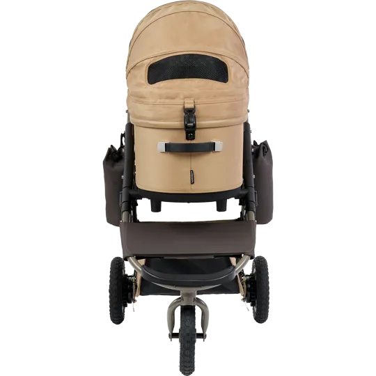AirBuggy Dome 3 Premier Set Regular Seed Beige Luxury Dog Stroller