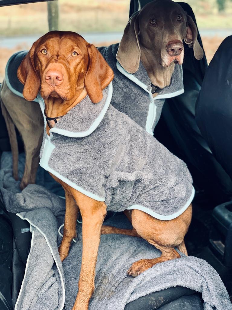 Henry Wag microvezel hondenbadjas - droogjas voor honden - Maat XXL - SpirePets