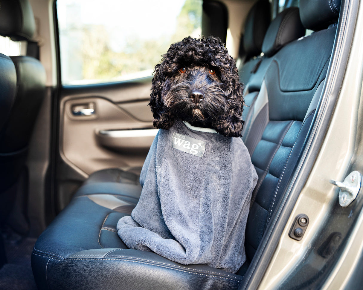 Henry Wag honden droogzak - microvezel - Maat M - SpirePets