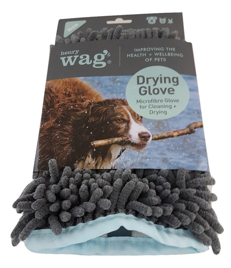 Henry Wag Microvezel huisdier drooghandschoen voor honden - SpirePets