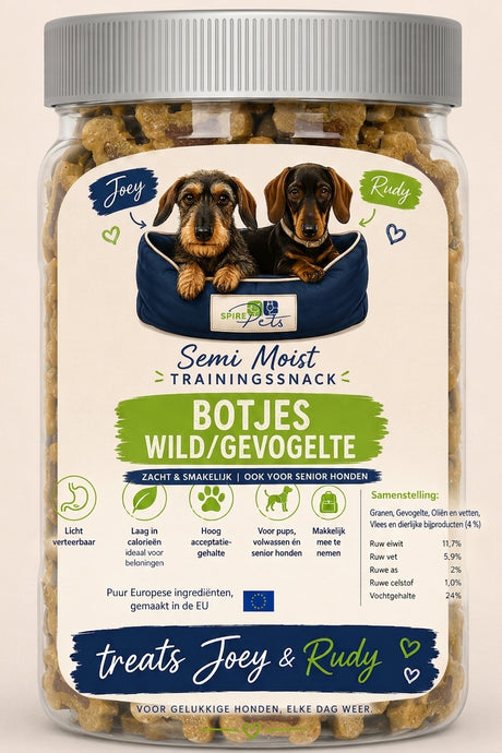 Joey & Rudy Botjes kip – zachte hondensnacks met kip - 250gram