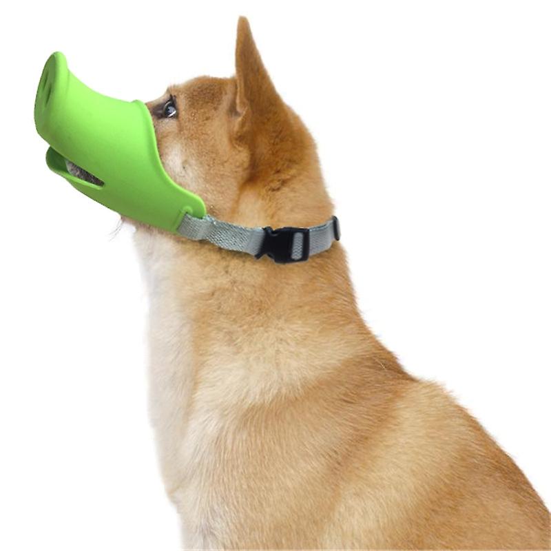 Muilkorf hond maat M - Grappige snuit van zacht siliconen - SpirePets