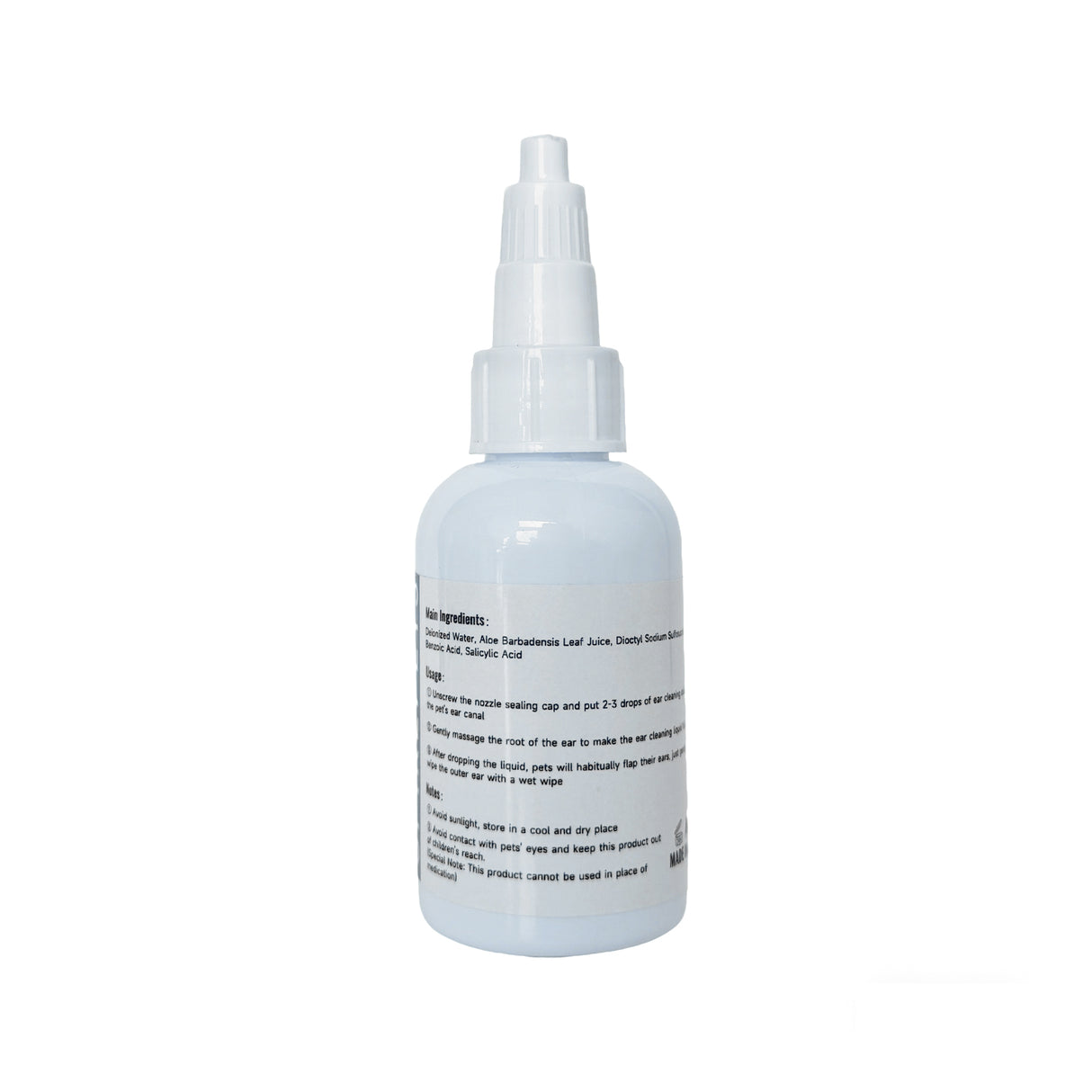 Oorreiniger hond en kat SpirePets Pet Ear Cleaner 50ml voor honden en katten