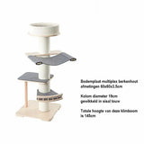 Kattenboom - Krabpaal - Kattentoren met Kattenmand SpirePets
