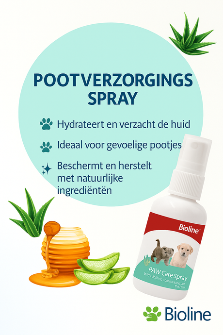 Pootverzorging - Voetzolen Spray 50ml voor hond en kat - SpirePets