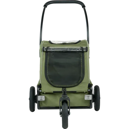 AIRBUGGY Twinkle Moss Green – Luxe Hondenbuggy - SpirePets