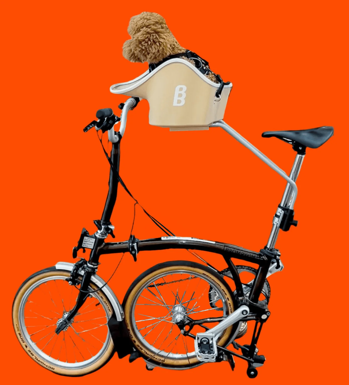 Brook & Breeze Canine Copilot Rear Support Mount – Achterbevestiging voor hondenfietsmand