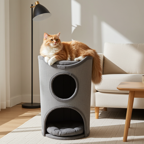 NOVA krabton met kattenmand - SpirePets