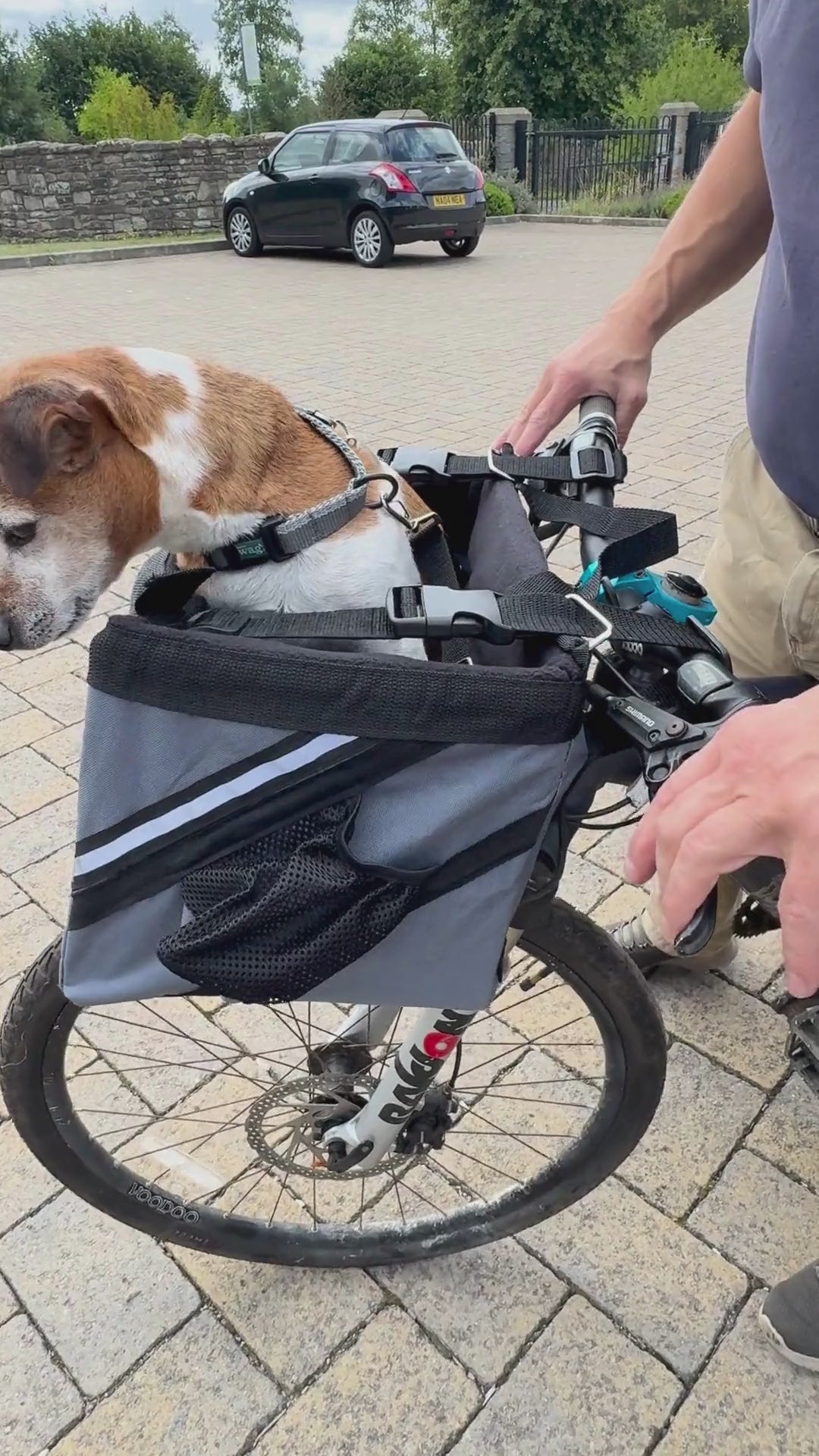 Henry Wag Fietstas hond Fietsmand voor huisdieren