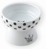 DC-0706-01 mini voerbak katten of hondjes - hoog model - 7,9x7,9x5,8 cm (LxBxH) - kattenvoerbak - katten voerbak - 35ml