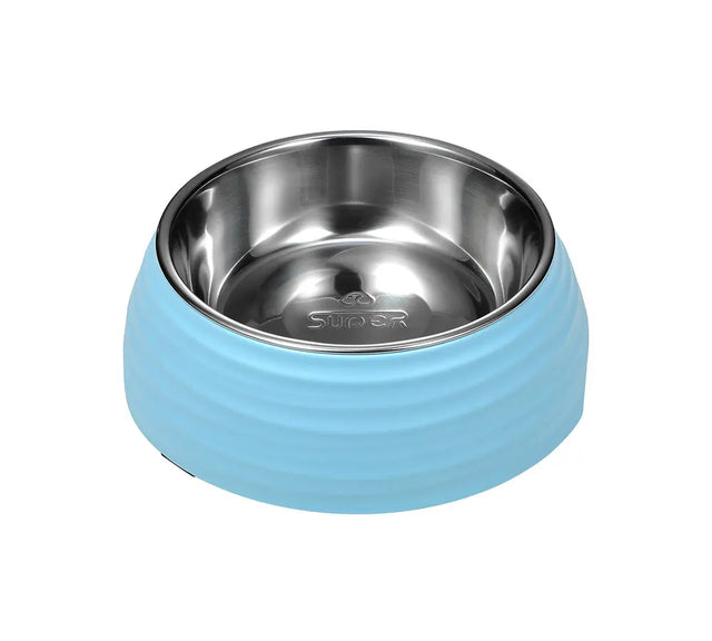 Voerbak hond - uitneembare RVS bak - maat M - SpirePets